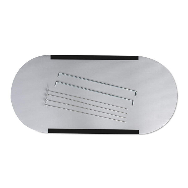 Counter | PROMO | Demonteerbaar | Voor-/Zijkanten Beprintbaar | Interne Schappen | Incl. Draagtas | 910x460x930(h)mm