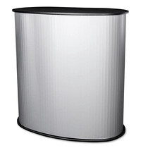 Luxus Counter | PROMO | Demonteerbaar | Voor-/Zijkanten Beprintbaar | Incl. Draagtas | 910x450x930(h)mm 