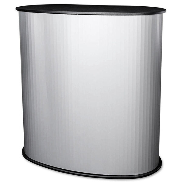 Counter | PROMO | Demonteerbaar | Voor-/Zijkanten Beprintbaar | Interne Schappen | Incl. Draagtas | 910x450x930(h)mm