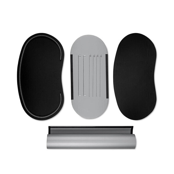 Counter | PROMO | Demonteerbaar | Voor-/Zijkanten Beprintbaar | Interne Schappen | Incl. Draagtas | 910x450x930(h)mm