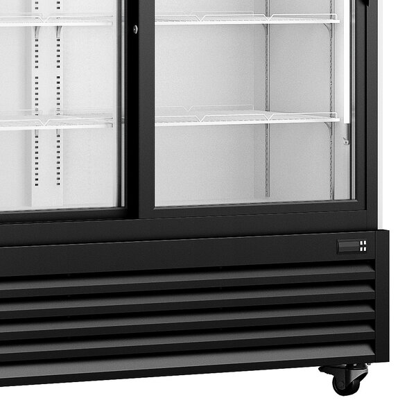 Koelkast | 706L | Zwart/Wit | +1°C/+10°C | Statisch + Ventilator | Schuifdeuren | Wielen (Geremd) | 1120x610x1973(h)mm