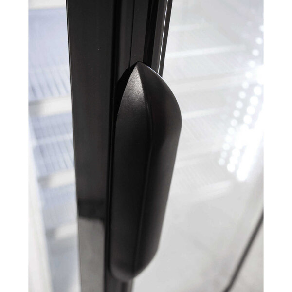 Drankenkoeling | 310L | Zwart/Wit | 0°C/+10°C | Statisch + Ventilator | Wielen | 620x635x1562(h)mm