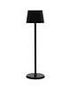 Securit Tafellamp | GEORGINA | Zwart | Draadloos | Dimbaar LED | Stof-/Waterdicht | Ø110x380(h)mm 