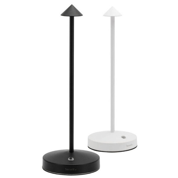 Tafellamp | ANGELINA | Wit | Draadloos | Dimbaar LED | Stof-/Waterdicht | Ø105x300(h)mm
