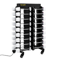 Securit Oplaadtrolley | Securit Tafelverlichting | Cap. 36 Lampen | Wielen (Geremd) | 1000x500x900(h)mm 