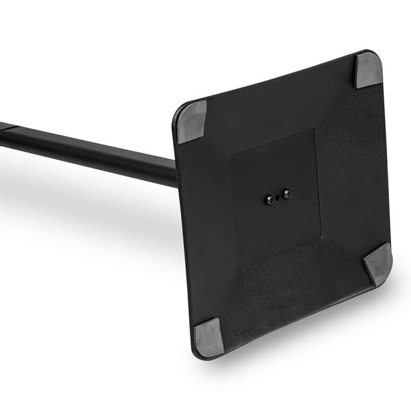 Folderstandaard | VIRGINIA | Staal | Zwart | Demonteerbaar | Enkelzijdig | 1x A4 + Kliklijst