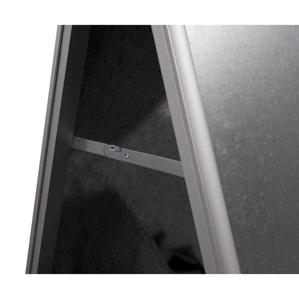 Stoepbord | AURORA | Aluminium | Kliklijst (A0) | Hoogte 1460mm