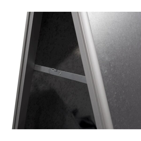 Stoepbord | AURORA | Aluminium | Kliklijst (B2) | Hoogte 960mm