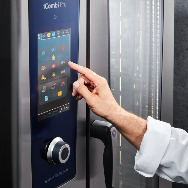 Combisteamer | iCombi Pro | Elektrisch | 6 Niveaus (1/1 GN) | 30°C/300°C | 10.8kW (400V) | Touchscreen | 850x842x804(h)mm