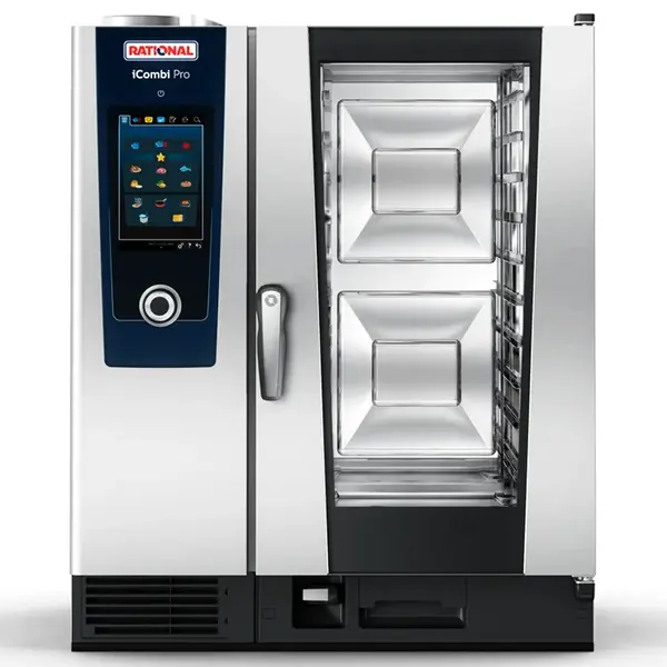 Combisteamer | iCombi Pro | Elektrisch | 10 Niveaus (1/1 GN) | 30°C/300°C | 18.9kW (400V) | Touchscreen | 850x842x1064(h)mm