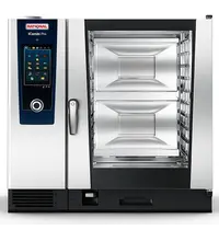 Rational Combisteamer | iCombi Pro | Elektrisch | 10 Niveaus (2/1 GN) | 30°C/300°C | 37.4kW (400V) | Touchscreen | 1072x1042x1064(h)mm