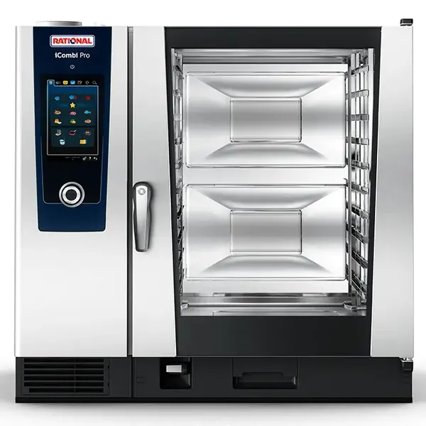 Combisteamer | iCombi Pro | Elektrisch | 10 Niveaus (2/1 GN) | 30°C/300°C | 37.4kW (400V) | Touchscreen | 1072x1042x1064(h)mm