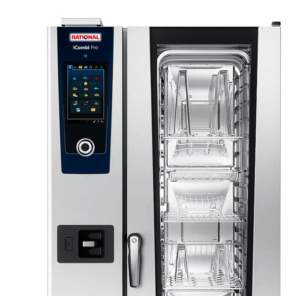 Combisteamer | iCombi Pro | Elektrisch | 20 Niveaus (1/1 GN) | 30°C/300°C | 37.2kW (400V) | Touchscreen | 877x913x1872(h)mm