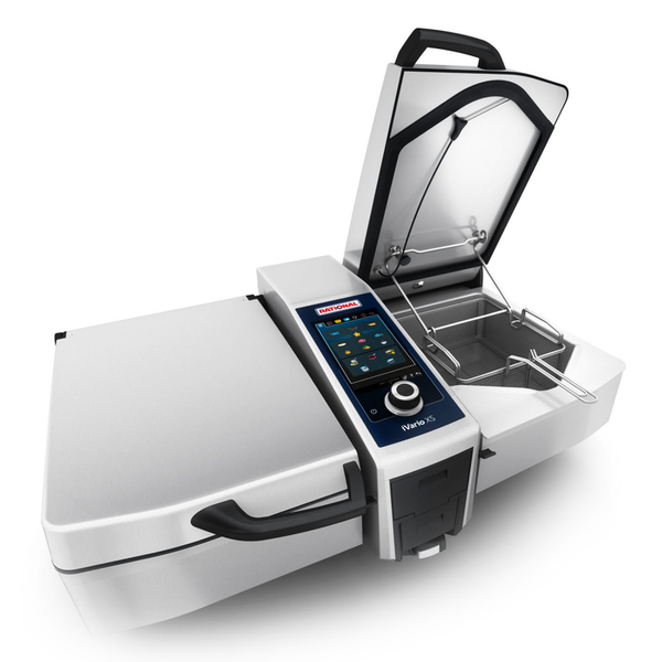 Varipan | iVario | Tafelmodel | 2x 17L | 30°C/250°C | 14kW (400V) | Touchscreen | 1100x756x485(h)mm