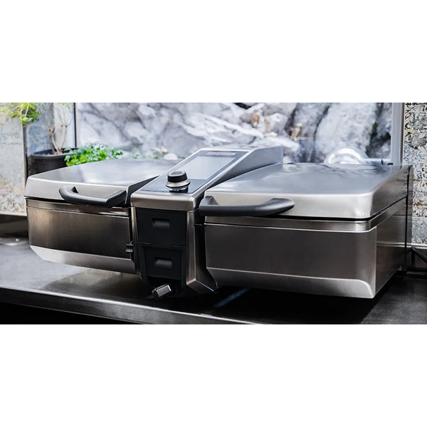 Varipan | iVario | Tafelmodel | 2x 17L | 30°C/250°C | 14kW (400V) | Touchscreen | 1100x756x485(h)mm