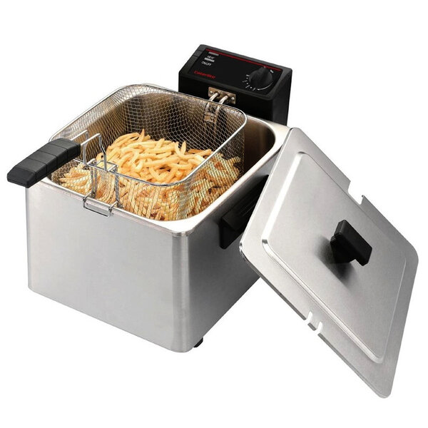 Friteuse | LIGHT-DUTY | Elektrisch | 8L | 130°C/190°C | 3kW (230V) | 342x408x280(h)mm