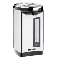 Buffalo Heetwaterdispenser | RVS | 4.7L | 40°C/100°C | Elektrische Pomp | Touchbediening | 0.75kW (230V) | Ø215x370(h)mm 
