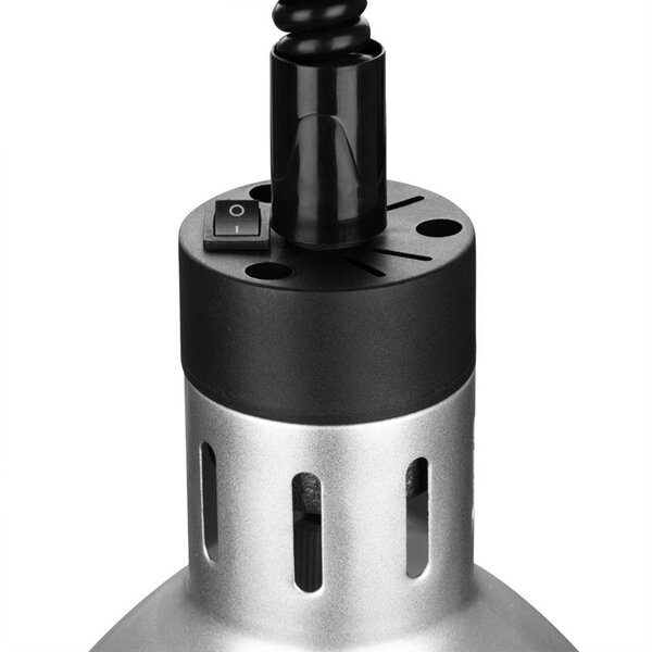 Warmhoudlamp | RVS | Hoogte Verstelbaar | Max. 250W | 216(h)mm