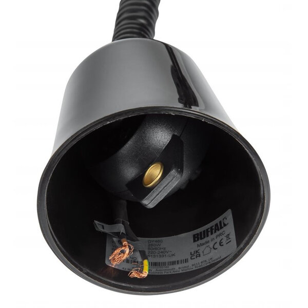 Warmhoudlamp | Staal | Hoogte Verstelbaar | Max. 250W | 200(h)mm