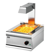 Lincat Friet-Warmhouder | SILVERLINK | 1/1 GN | 1kW (230V) | Onder-/Bovenverwarming | 450x600x645(h)mm 