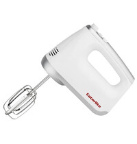 Caterlite Handmixer | 6 Snelheden + Turbo | Incl. Menghaken + Gardes | 0.4kW (230V) | 84x150x190(h)mm 