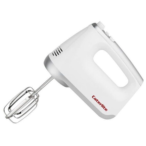 Handmixer | 6 Snelheden + Turbo | Incl. Menghaken + Gardes | 0.4kW (230V) | 84x150x190(h)mm