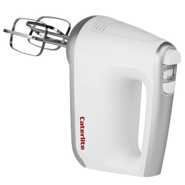 Handmixer | 6 Snelheden + Turbo | Incl. Menghaken + Gardes | 0.4kW (230V) | 84x150x190(h)mm
