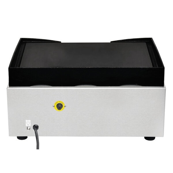 Bak-/Grillplaat | Elektrisch | Glad Oppervlak 385x280mm (Gietijzer) | 97°C/298°C | 1.8kW (230V) | 440x365x230(h)mm