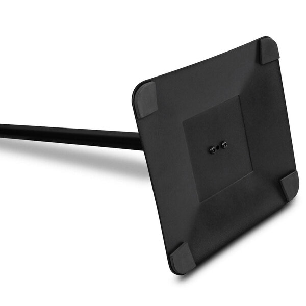 Menustandaard | PREMIUM | Zwart | Kliklijst (A3) | Draaibaar | 340x300x1260(h)mm