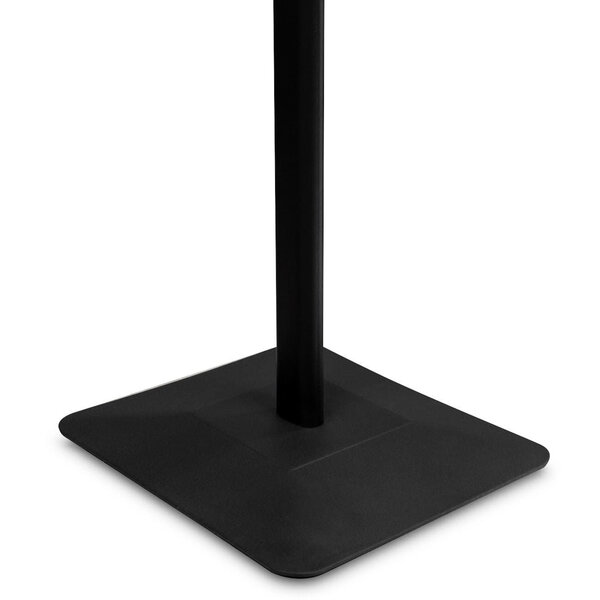 Menustandaard | PREMIUM | Zwart | Kliklijst (A2) | Draaibaar | 340x300x1310(h)mm