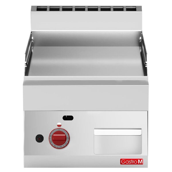 Bakplaat/Grillplaat gas 60/70 FTG RVS | 5,7kW/h | 400x650x280(h)mm