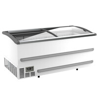 CombiSteel Supermarkt Vrieskist | 870L | Wit | -18°C/-23°C | Statisch | Schuifdeksels | 1879x952x894(h)mm 