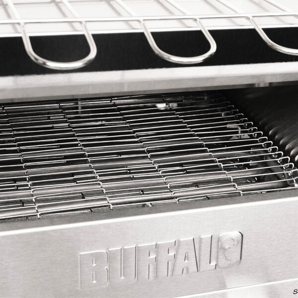 Doorlooptoaster | RVS | Dubbel | Max. 400/u | 2.4kW (230V) | 370x410x420(h)mm