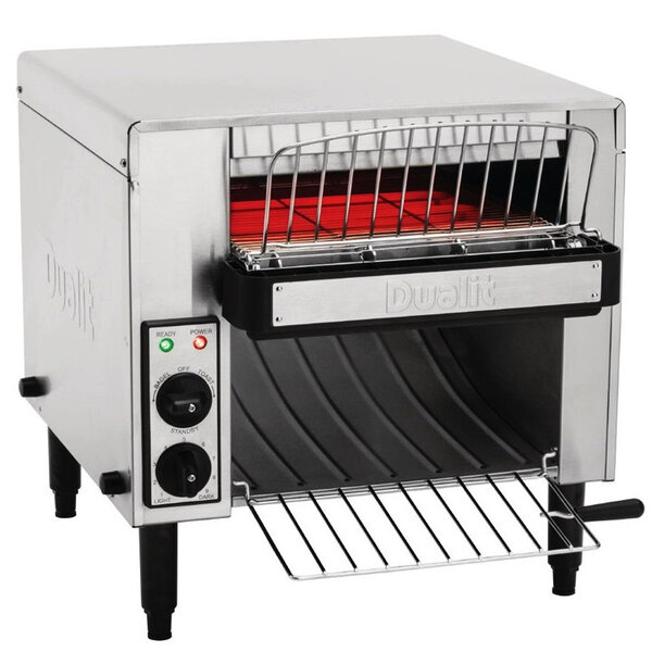 Doorlooptoaster | RVS | Dubbel | Max. 560/u | 2.8kW (230V) | 439x429x413(h)mm