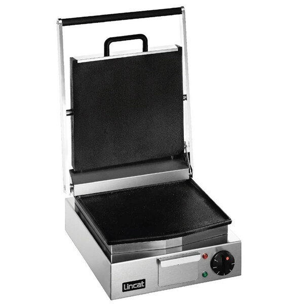 Contact-/Paninigrill | LYNX400 | Enkel | Glad Oppervlak (Gietijzer) | 2.3kW (230V) | 293x400x182(h)mm