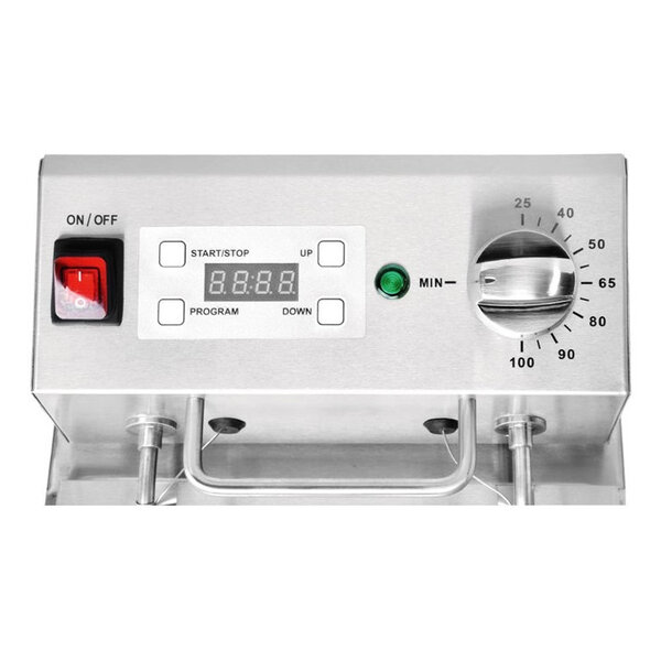Pastakoker | Elektrisch | 8L | 26°C/105°C | 2.9kW (230V) | Aftapkraan | 285x520x430(h)mm