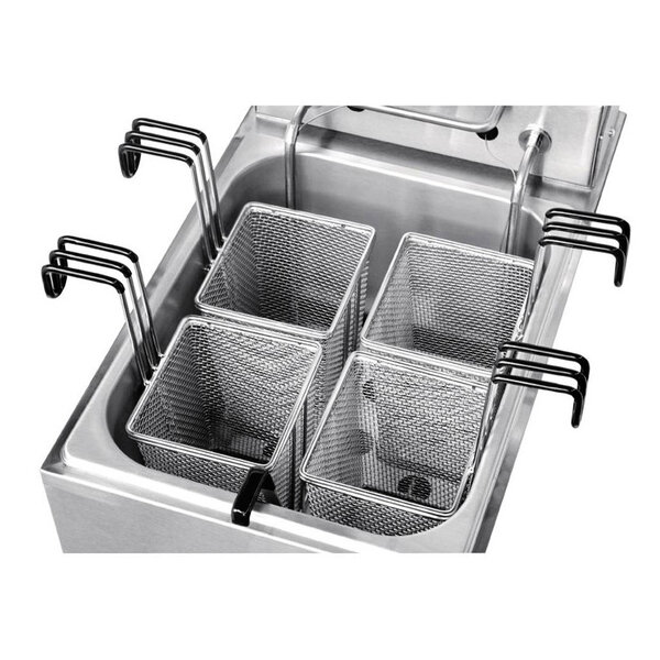 Pastakoker | Elektrisch | 8L | 26°C/105°C | 2.9kW (230V) | Aftapkraan | 285x520x430(h)mm