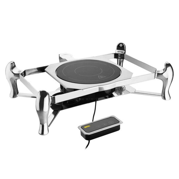 Standaard | Inductieverwarming Chafing Dishes (1/1 GN) | RVS | 550x415x152(h)mm