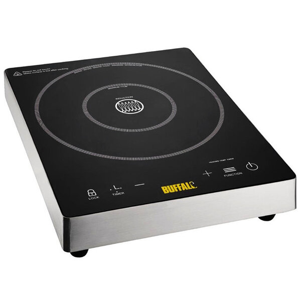 Inductiekookplaat | 1 Kookpunt | 60°C/240°C | 3kW (230V) | Touchbediening | 338x418x84(h)mm