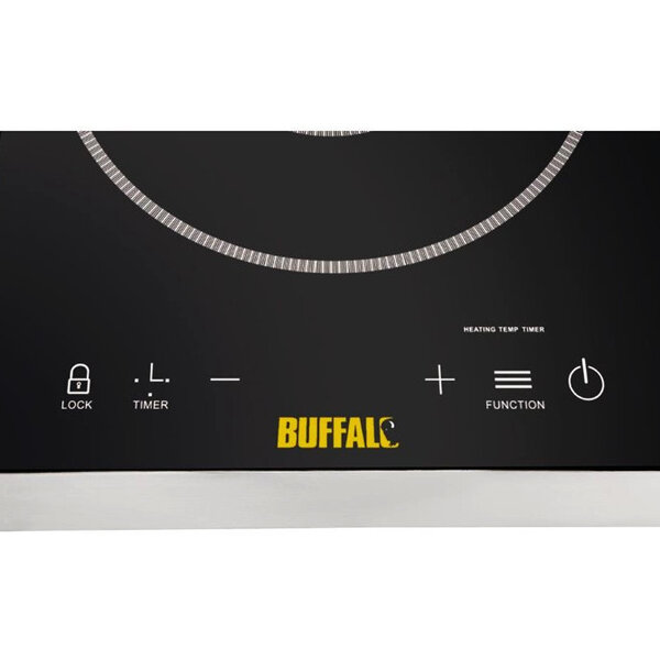 Inductiekookplaat | 1 Kookpunt | 60°C/240°C | 3kW (230V) | Touchbediening | 338x418x84(h)mm