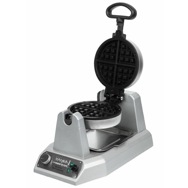 Wafelijzer | Enkel | Belgische Wafels | 1kW (230V) | Draaibaar | 260x508x235(h)mm