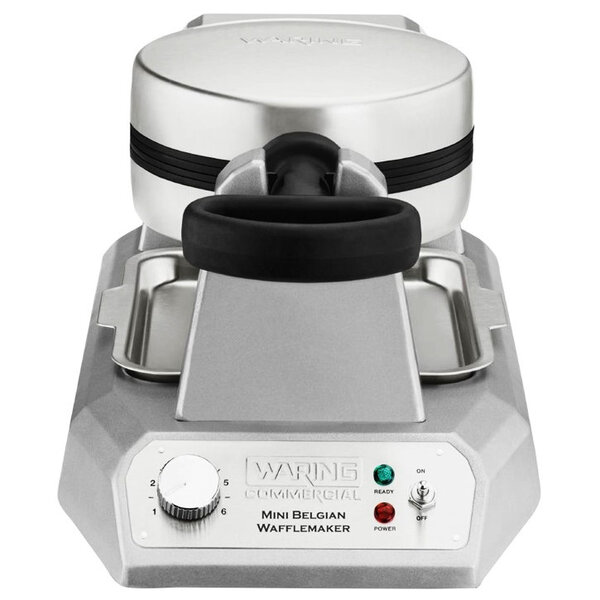 Wafelijzer | Enkel | Mini Wafels | 1.2kW (230V) | Draaibaar | 260x508x235(h)mm