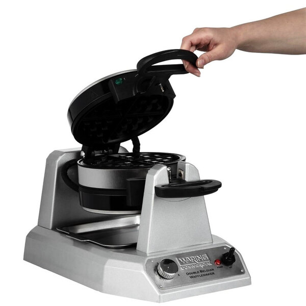 Wafelijzer | Enkel | Belgische Wafels | 1.4kW (230V) | Draaibaar | 265x432x241(h)mm