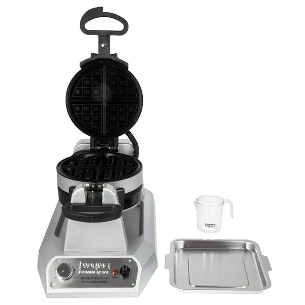 Wafelijzer | Enkel | Belgische Wafels | 1.4kW (230V) | Draaibaar | 265x432x241(h)mm