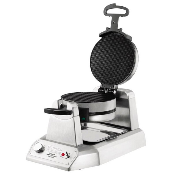 Wafelijzer | Enkel | IJshoornwafels | 1.4kW (230V) | Draaibaar | 280x432x254(h)mm