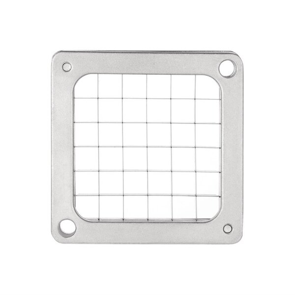 Fritessnijder RVS en aluminium| 9,5mm snijbladen | 204x436x290(h)mm