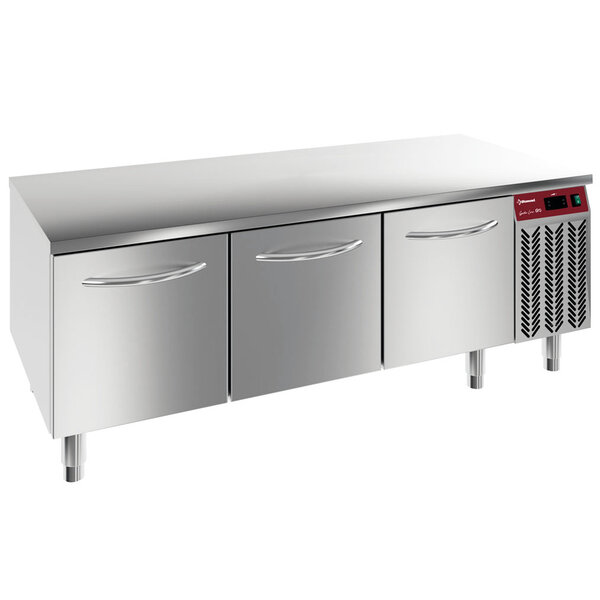 Koelwerkbank | GASTRO LINE | Laag Model | 360L | 3 Laden (1/1 GN) | -2°C/+8°C | Geforceerd | 1600x700x570/610(h)mm