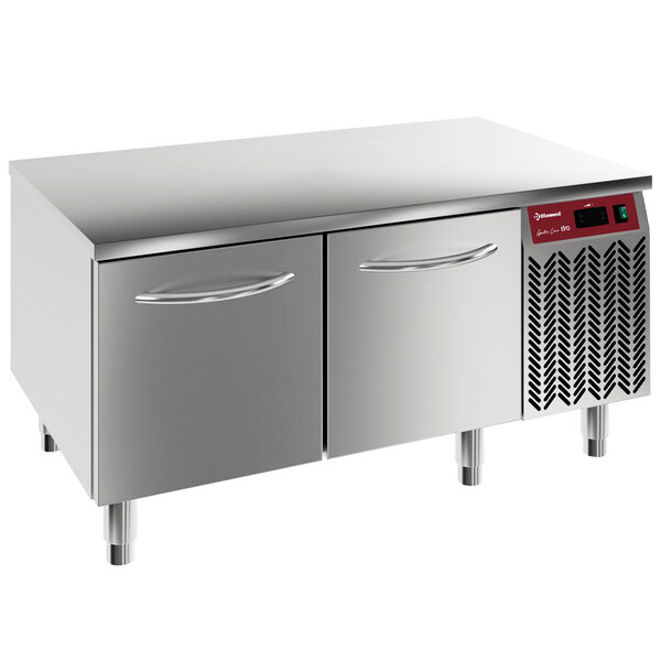 Vrieswerkbank | GASTRO LINE | Laag Model | 240L | 2 Laden (1/1 GN) | -15°C/-20°C | Geforceerd | 1200x700x570/610(h)mm