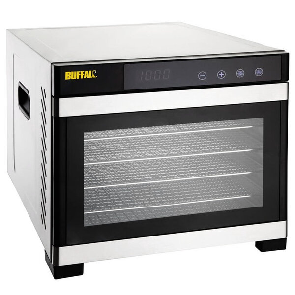 Voedseldroger | 6 Niveaus (275x300mm) | 35°C/75°C | 0.65kW (230V) | 340x450x310(h)mm