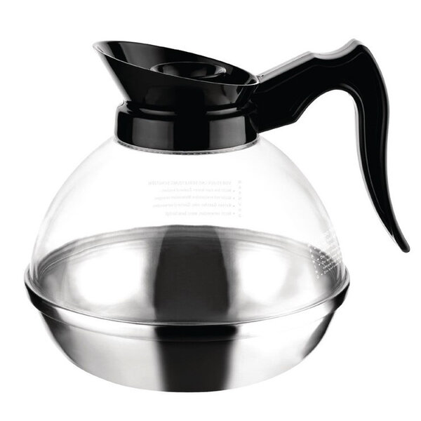 Koffiekan | Buffalo Koffiezetapparaten | 1.7L | Glas/RVS | Ø208x173(h)mm